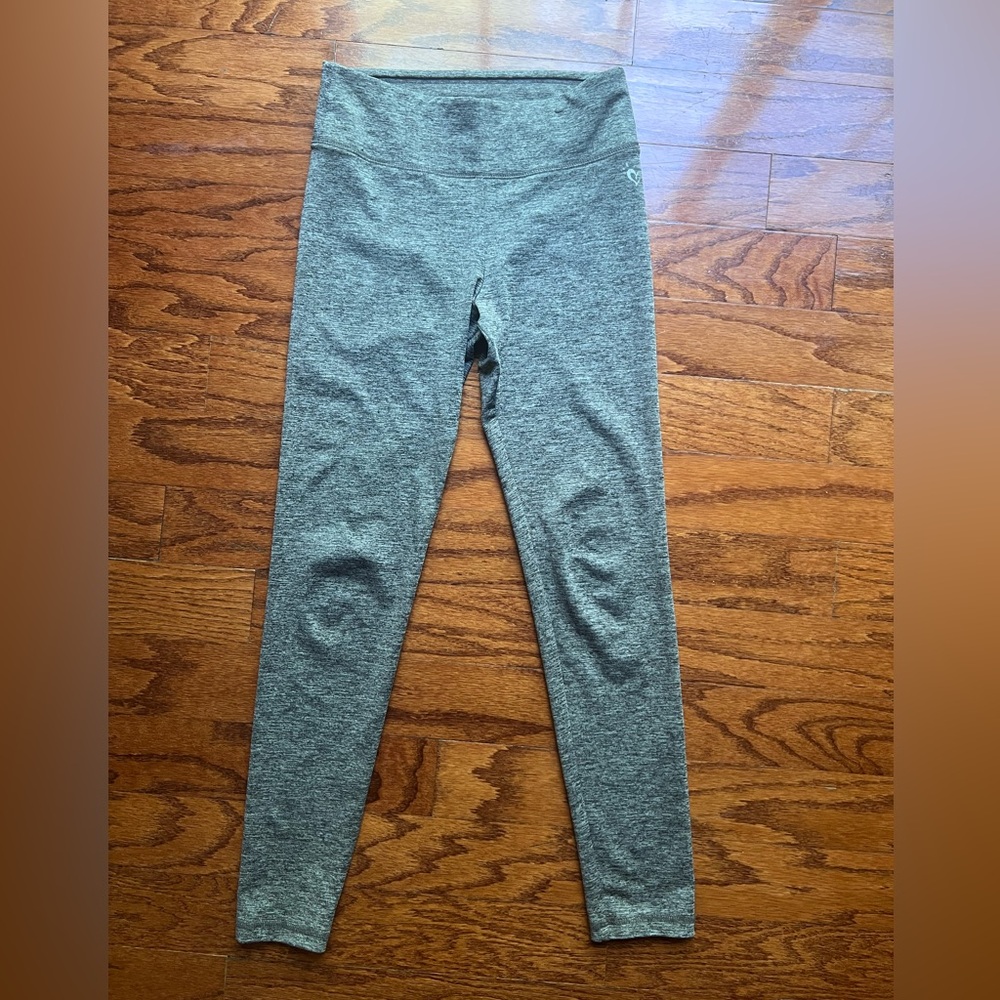 Justice Charcoal Grey High-Rise Girls' Leggings